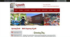 Desktop Screenshot of lyseth.portlandschools.org