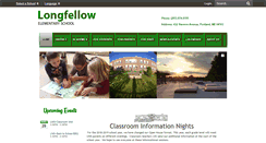 Desktop Screenshot of longfellow.portlandschools.org